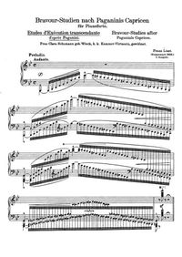Etudes d’exécution transcendantale - Franz Liszt